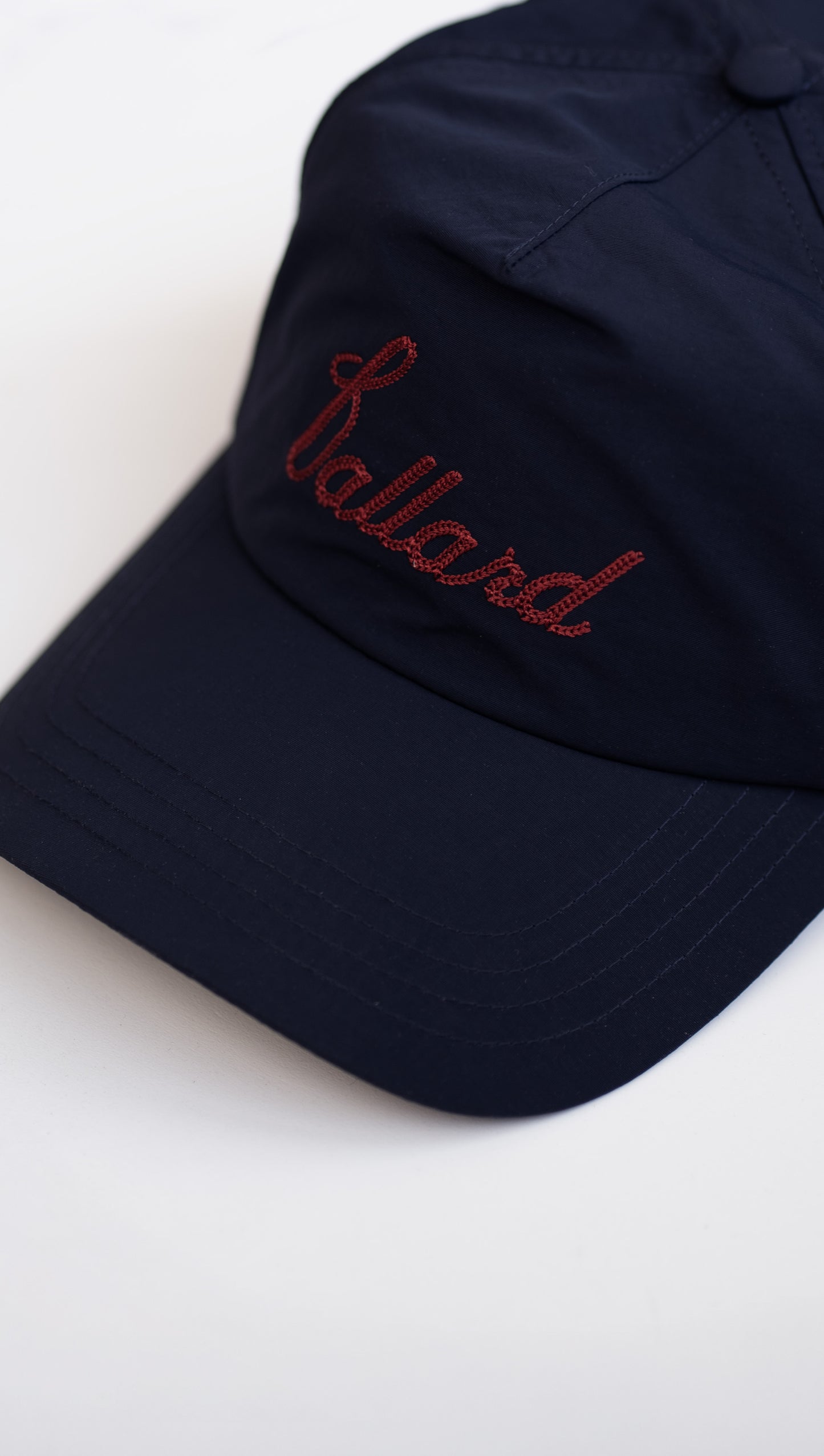 Nylon Chain Stitched 5 Panel Cap | Arlington/Cardinal