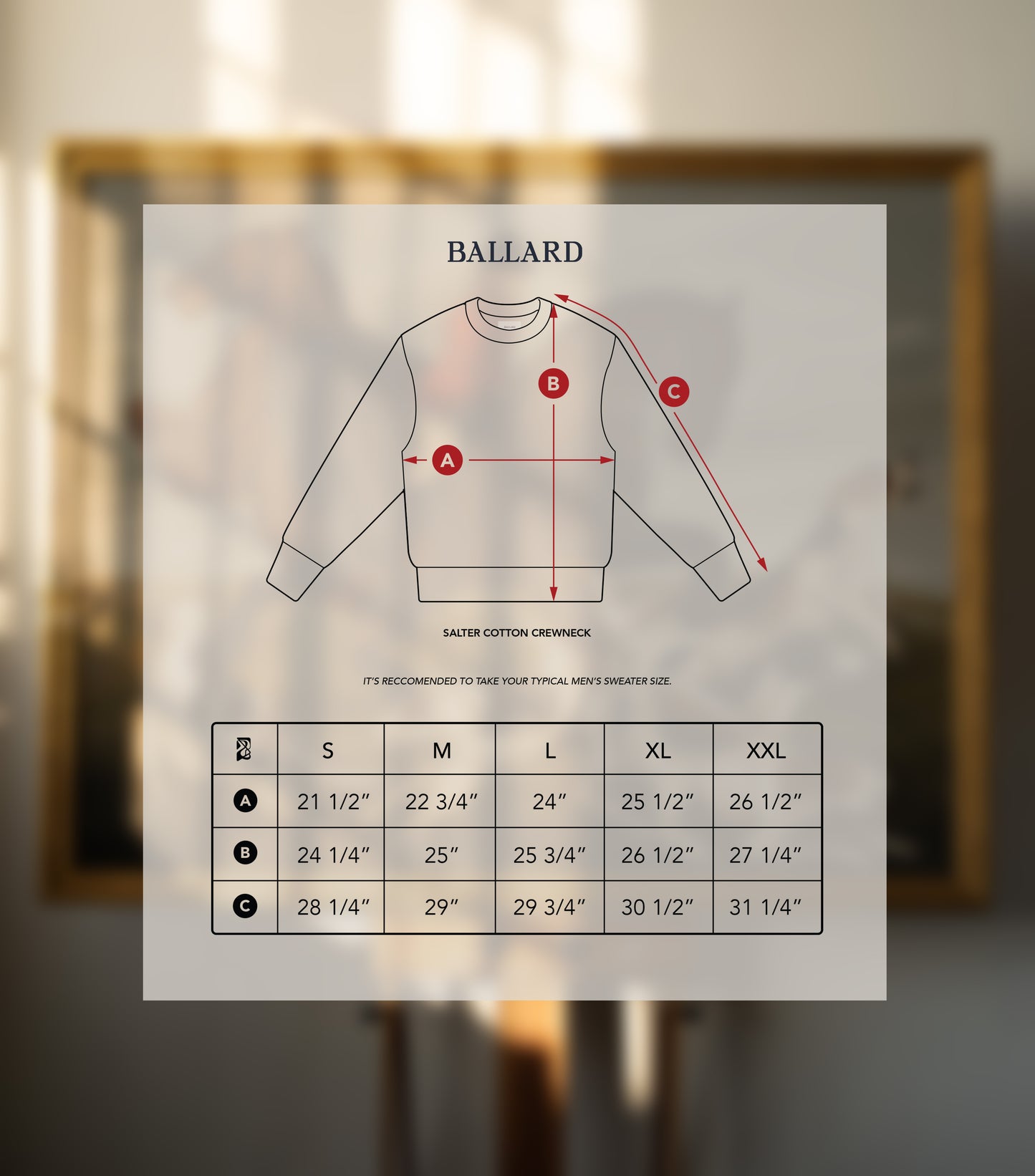 SALTER COTTON CREWNECK | ALABASTER