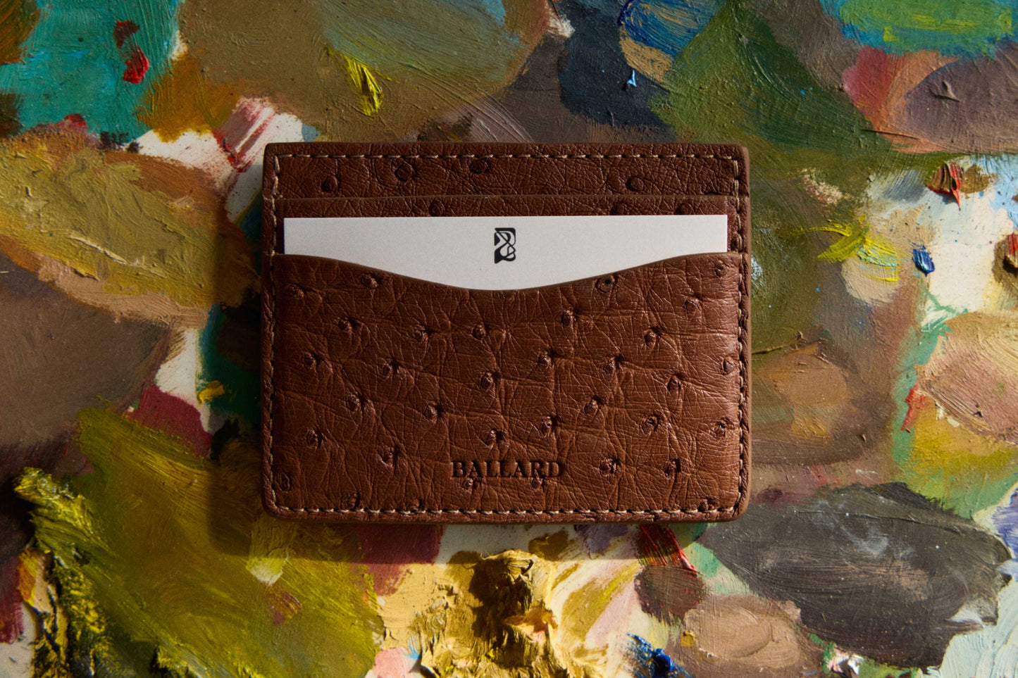 GENUINE OSTRICH CARD HOLDER | KANGA