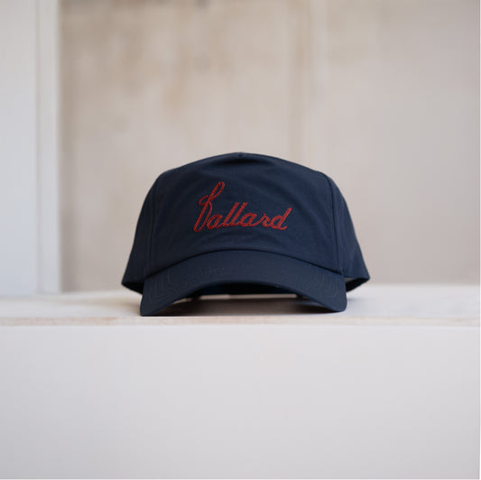 Nylon Chain Stitched 5 Panel Cap | Arlington/Cardinal
