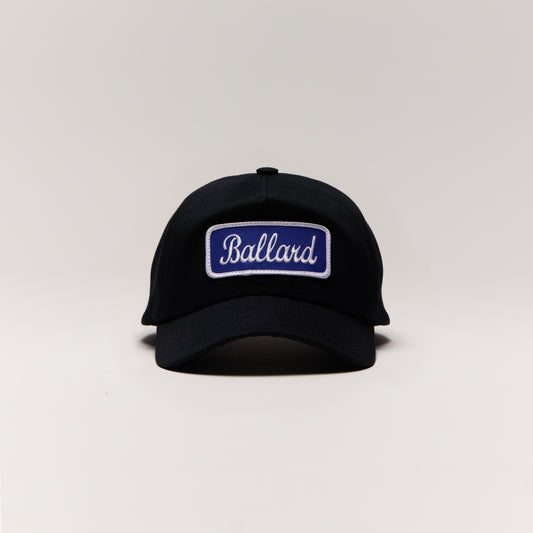 NAME TAG 5 PANEL CAP | JET/ADMIRAL