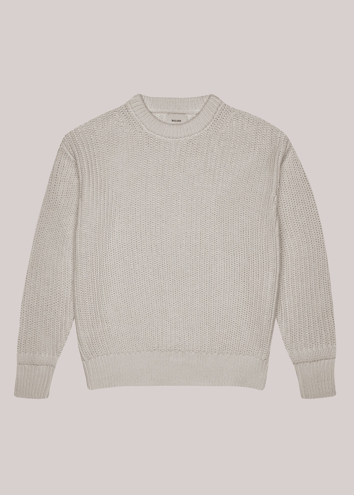 SALTER COTTON CREWNECK | ALABASTER