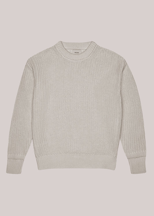 SALTER COTTON CREWNECK | ALABASTER